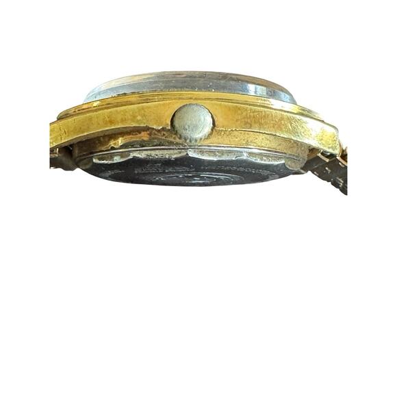 Vintage Enicar Ocean Pearl 167-01-32 Gold Plated Swiss Watch Runs Well Timepiece - Picture 7 of 10